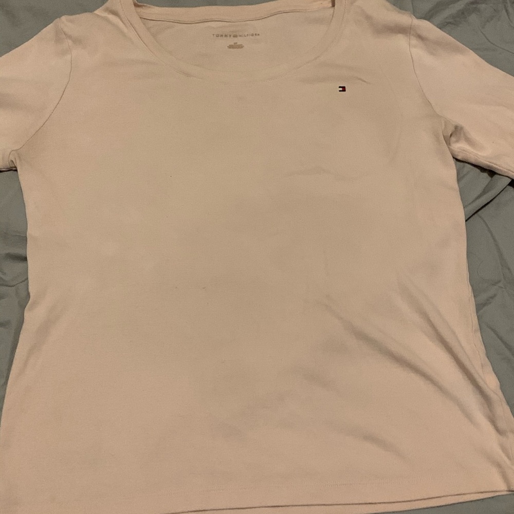 Tommy Hilfiger vintage looking longsleeve top pink
